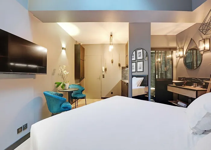 Charming -2p- Auteuil, Cleaning Included アパート *